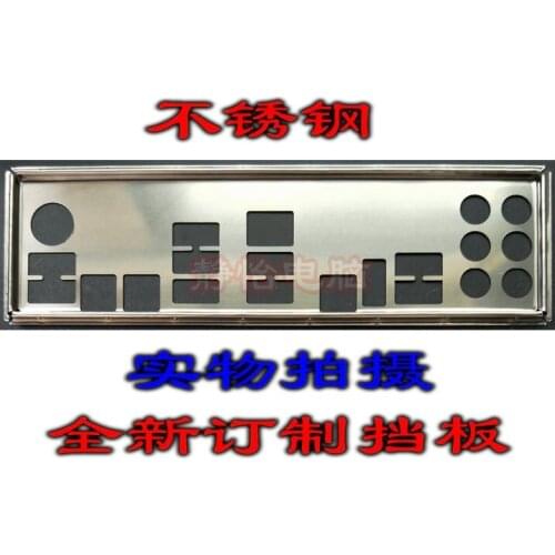 Original IO I/O Shield BackPlate Blende Bracket For Asus R3G RAMPAGE III GENE