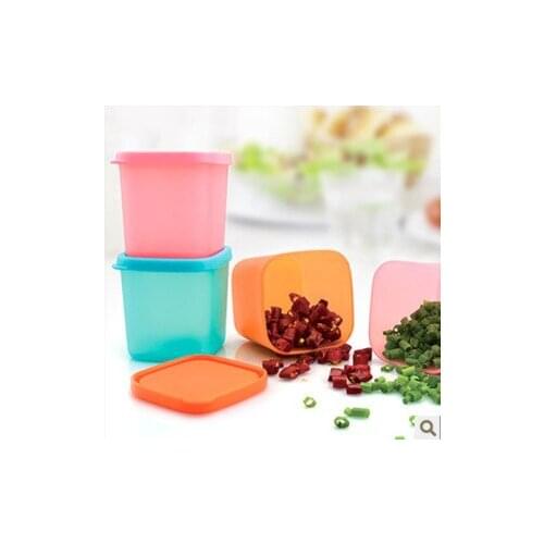 Refrigerator storage Plastic storages box Multi function Mini 230ml plastic boxs plastic wrap microwave frozen