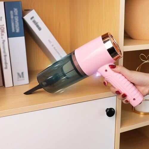 Handheld Car Vacuum Cleaner Portable High Powerful Cyclone Auto Vacuum Sweeper Wet And Dry Cleaner For Car Home Pet Hair
