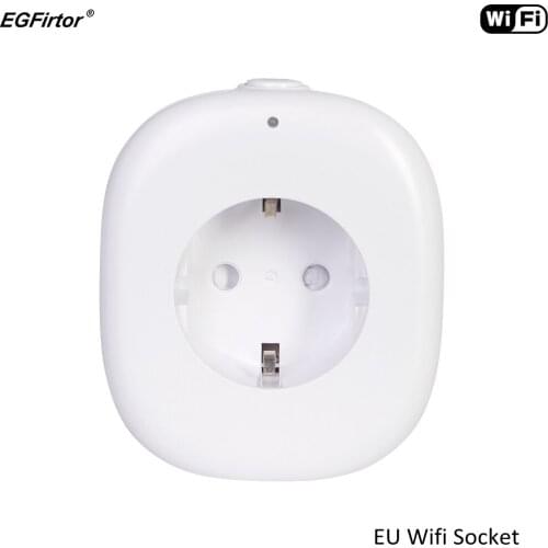 WIFI Smart Plug EU Stardard Smart Socket Wireless Outlet Control Function Plug for Smart Home Automation
