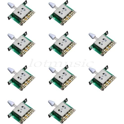 10* 5-WAY Blade Selector Switches for Fender Strat Tele replacement guitar parts