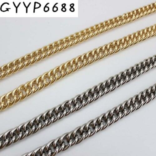 10Metets Width 10mm high quality thick chain sub-package hardware accessories Metal chain Purse Chain Shoulder Crossbody starp