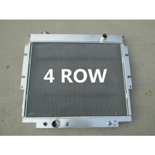 High-Performance 4 ROW Aluminum Radiator For FORD F350/F250/F SUPER DUTY DIESEL V8 1983-1994 93 92 91 90 89 88 87 86 85 84