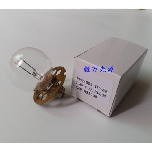 6V27W nine-hole bulb 6V4.5A slit lamp bulb for HAAG-STREIT HS900-930