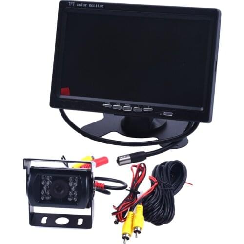 HD CCD 120 Degree IR Nightvision Waterproof Car parking Rear View Camera Cmos Bus Truck Camera For Bus & Truck