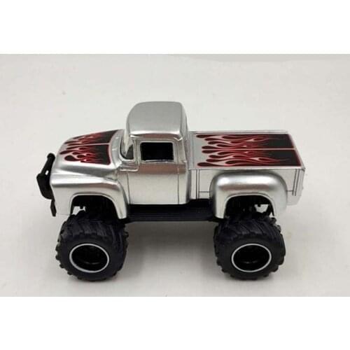 JADA 1:64 scale alloy car toys,high simulation Ford F-100 retro print pickup model,metal diecast toy vehicles,free shipping