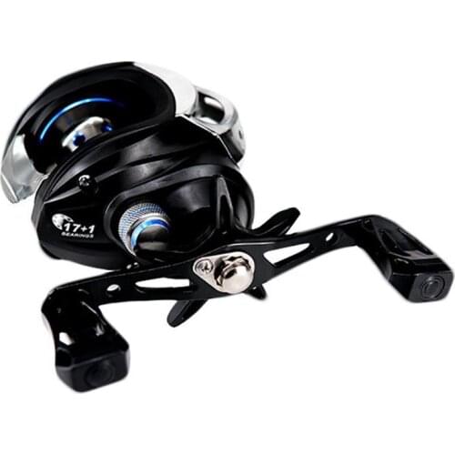 Baitcasting Fishing Reel Low-Profile Reel Magnetic Metal Fishing Wheel Orientation:Single handle ball/double (Optional)