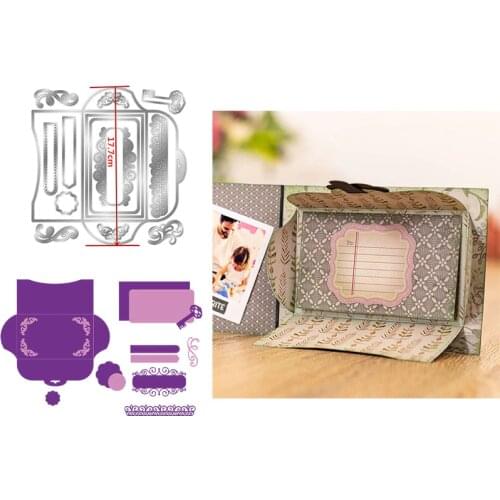 Mini Envelope Card Dies Scrapbooking Metal Cutting Die For DIY Embossing Cards Making Decorative Crafts Supplies New 2019