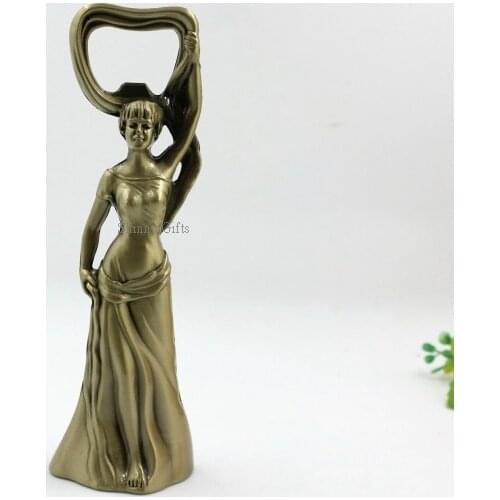 Fashion Home Decor Sexy Lady Shape Metal Bottle Opener