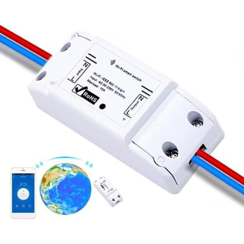 110-250V Wireless WiFi Remote Switch Module Socket Relay Module Smart Home For Android/IOS Mobile Phone APP