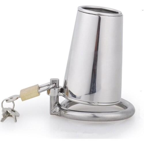 New Male stainless steel long short cage Bird Chastity Device metal cock penis ring lock ball stretcher BDSM restraint sex toy