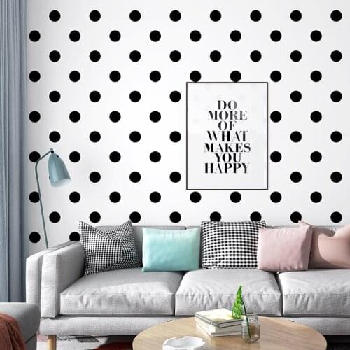 Beibehang black circle Wallpaper Roll for Living Room mural Wallpaper For Walls Papel De Parede 3D papel wall wall-paper