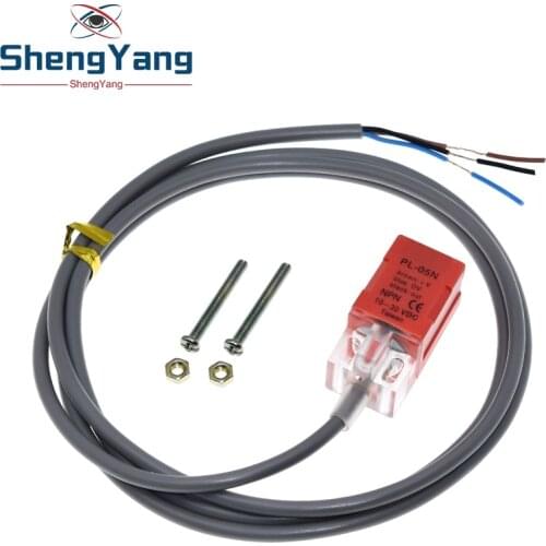 PL-05N Inductive Proximity Sensor Switch 5mm Detection NPN Out DC10-30V Normal Open NO For Arduino