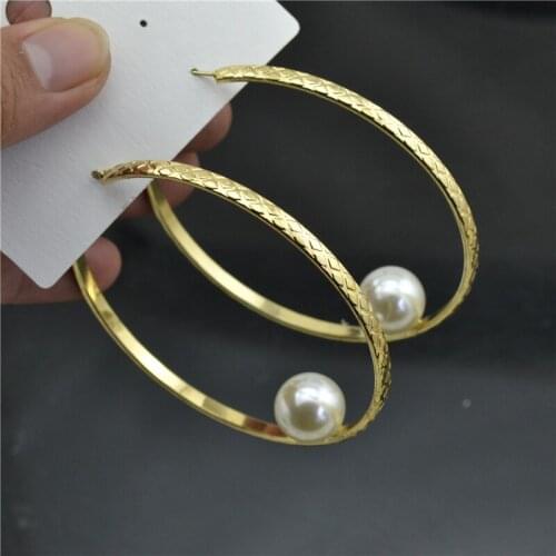 Hoop earrings for women Big circle 2021 Fashion Jewelry Wholesale Accessories Trend Wild Personality Youth girl Ladies earings