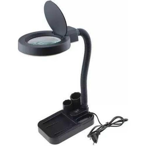 LED lamp lighting table lamp Bracket type multifunctional magnifying glass Desktop magnifying glass table lamp