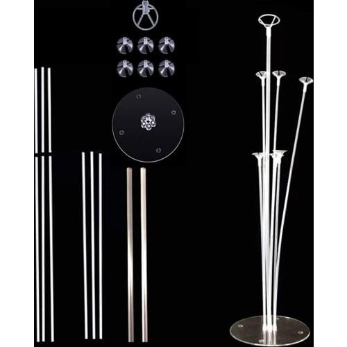 Birthday Party Decoration Wedding Banquet Table Floating Column Tow Balloon Table Floating Transparent Bracket Detachable