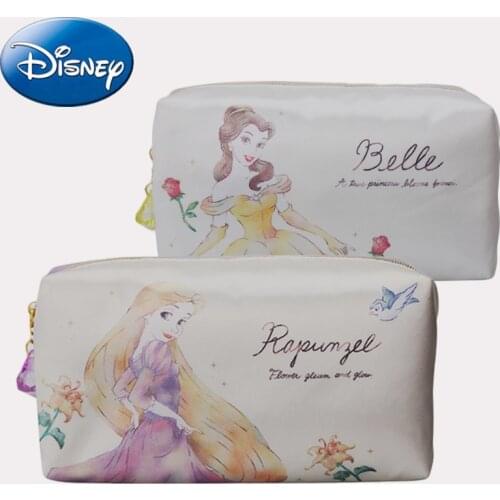 Disney Women Bag Girl Cosmetic Bag Storage Makeup Bags Purse 2020 New Princess Multi-function Mommy Care Toiletry Travel-Bag
