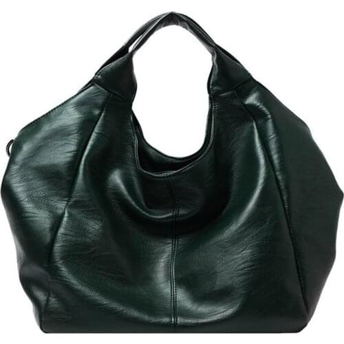 Women Casual Large Capacity Bags Shoulder Bags Shopper Bag PU Leather Bag