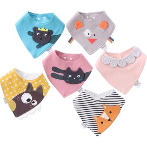 30PCS Cute Catoon Animal Pet Puppy Dog Cat Bandanas Adjustable Kids Baby Dog Cat Scarf Bibs Pet Accessories Pet Products