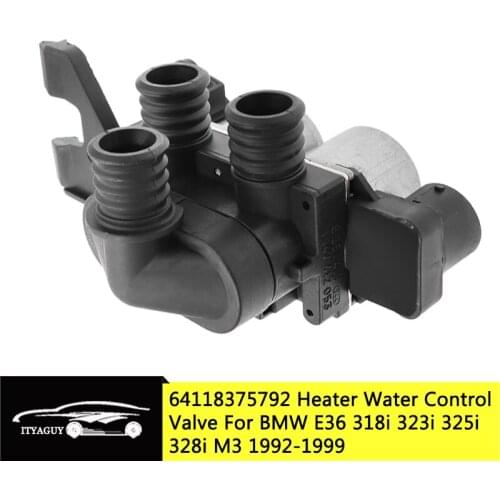 64118375792 64111387319 64118391419 HVAC Heater Valve Solenoid Water Control Valve for BMW E36 318i 323i 325i 328i M3 1992-1999