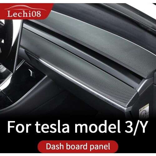 For tesla model 3 accessories/car tesla center console model 3 tesla three center console tesla model 3 carbon