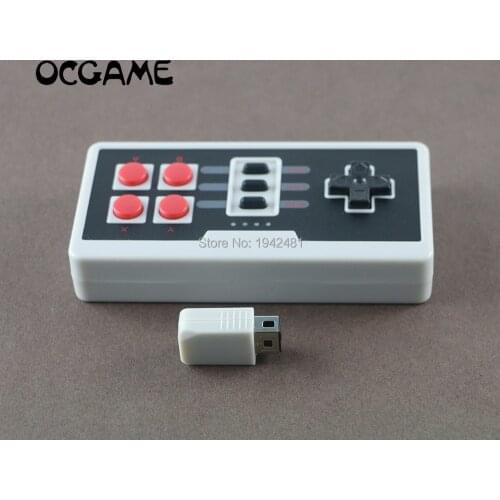1set Wireless USB Plug Play Gaming Controller Gamepad for NES Mini 4 Buttons Wireless controller With wireless Receiver