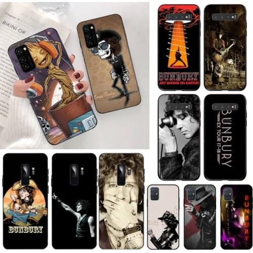 CUTEWANAN Enrique Bunbury Customer Phone Case for Samsung S20 plus Ultra S6 S7 edge S8 S9 plus S10 5G lite 2020