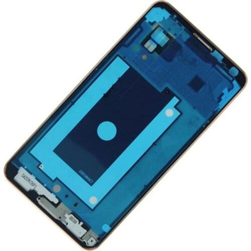 For Samsung Galaxy Note 3 Korea SM-N900S/SM-N900K Silver/Gold Color LCD Front Faceplate Housing Middle Frame Board