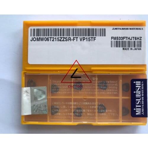 JOMW06T215ZZSR-FT VP15TF 10pcs original Mitsubishi milling insert DIAEDGE