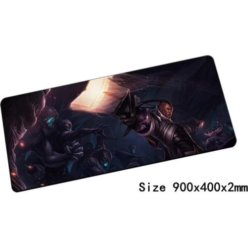 Locrkand Lucian mouse pad 900x400mm pad mouse lol notbook computer mousepad Purifier gaming padmouse gamer laptop mouse mats