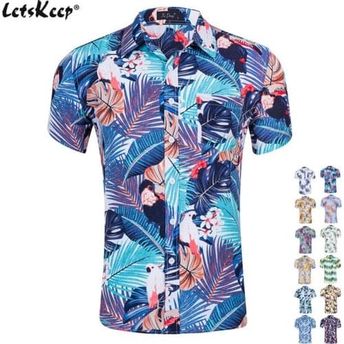 LetsKeep Men's Short Sleeve Shirts