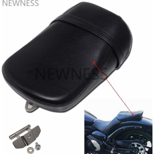 Motorcycle Cafe Racer Passenger Pillion Seat Cushion Pad Seat Cover Cowl For Kawasaki Vulcan 650 VN650 2015 2016 2017 2018