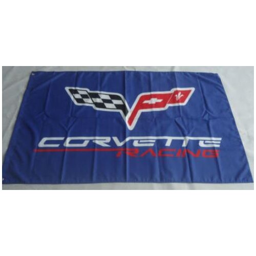 NEW blue corvette Flag car racing flag banner flags 3x5FT free shipping