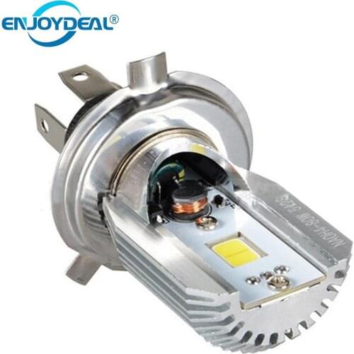 H4 led Headlight motorbike bulbs h4 led motorcycle Moto light Super Bright 20W 6000K Motobike Head Lamp