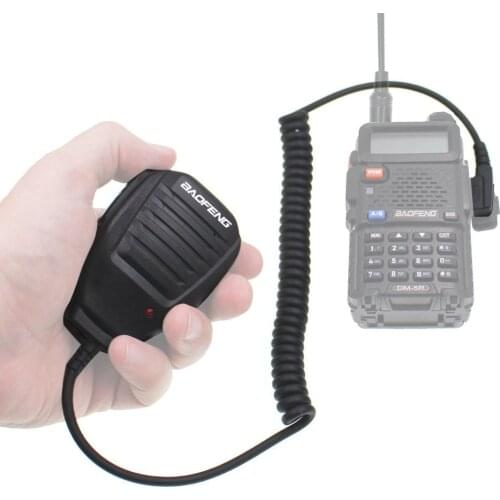 Baofeng Speaker BF-H14-K1 Microphone for BAOFENG UV-5R UV-82 BF-888S GT-3 UV-82 TYT KD-C1 Wouxun Walkie Talkie handheld Mic