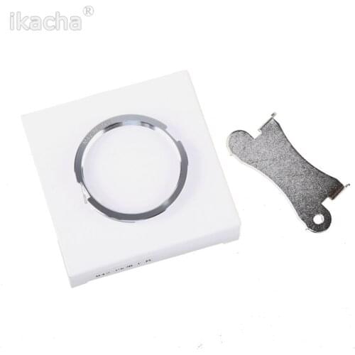 Silver Lens Adapter Ring for Pentax M42 42mm for PK K Mount Adapter Infinity focus