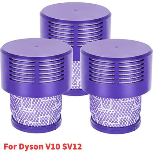 HEPA Replacemenet For Dyson V10 Cyclone Animal Absolute Total Clean Motorhead SV12 Vacuum Cleaner Spare Parts HEPA Pre Filters