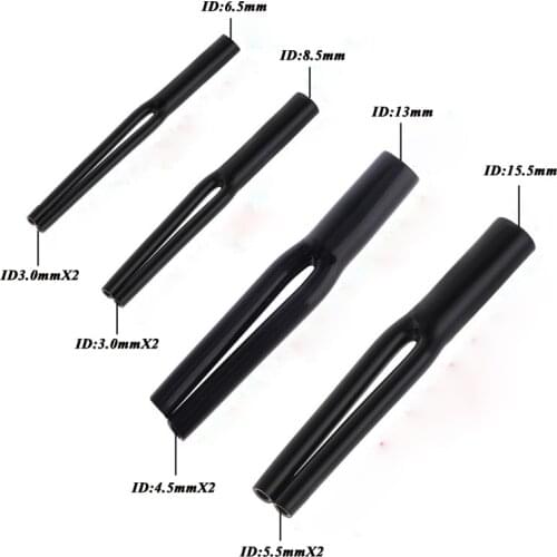 High Quality 4PCS Cable Pants 7mm 9mm Speaker Audio Cable Wire Pants Boots Y Splitter Pant HIFI DIY Audio Cable