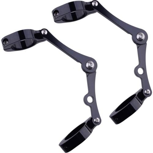 1 Pair Motorcycle Headlight Mount Bracket HeadLamp Holder For 39mm 41mm Fork Tube Accessories