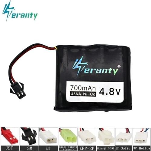 700mah 4.8v Battery for RC Cars battery 4.8v NiCD battery for Remote controlled electric toys tool boats Tank Toys Guns battery