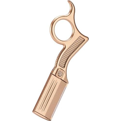 Safety Razor for Women Fits All Double Edge Razor Blades Ladies Hair Removal Fashion Rose Gold Metal Material Barber razors