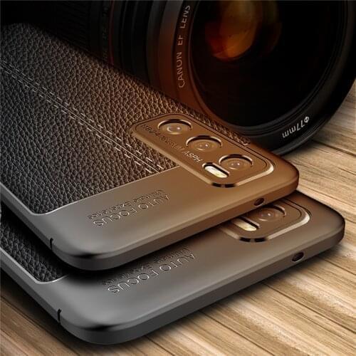 For Vivo V20 SE Case Cover Luxury Leather Soft TPU Silicone Shockproof Bumper Back Cover Vivo V20 Pro Phone Case For Vivo V20 SE