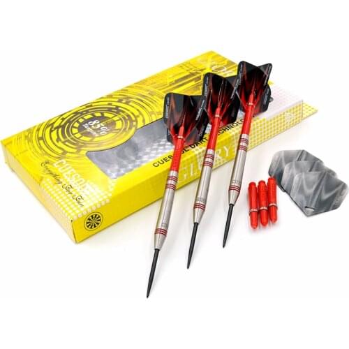 CUESOUL GLORY 85% Tungsten 22g Steel Tip Dart Set Professional darts