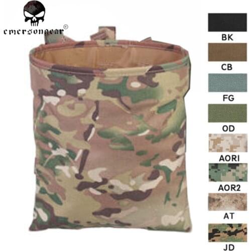 Emersongear Magazine Recycling Bags Magazine Dump Pouch Sundries Tactical Nylon Drop Pouch Airsoft EM6032