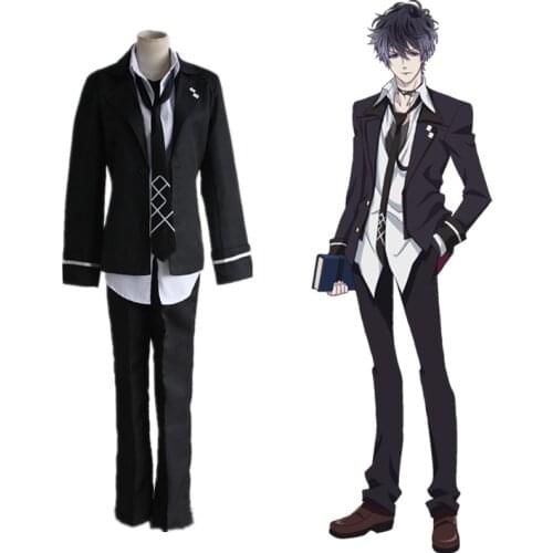 Anime Diabolik Lovers Cosplay Costumes Ruki Mukami Cosplay Costume Brains Uniforms Halloween Carnival Party Cosplay Costume