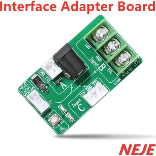 Laser Module Interface Adapter Board Connector for Laser Cutting Engraving Machine 4pin/3pin/2pin