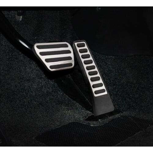 For Land Rover Range Rover Vogue l322 2005 2006 2007 2008 2009 2010 2011 2012 Car Foot Pedal Fuel Brake Pedal Cover Accessories