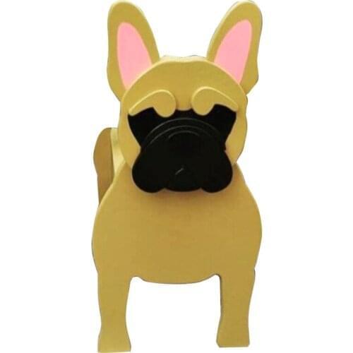 Desktop Garden Bonsai Flower Pot Wooden Pet Composite Wood Multiple Selection Durable. Gifts For Birthdays Puppy Resin Planter