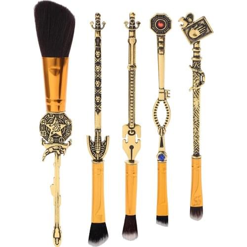 2020 Newest Jojos Bizarre Adventure Japan Anime Makeup Brush Set Blush Blending Eye Shadow Lip Cosmetic Beauty Make Up Brush