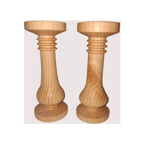 Retro Natural wood candle holder Candlestick home decoration Office kitchen, living room, lighting 2021